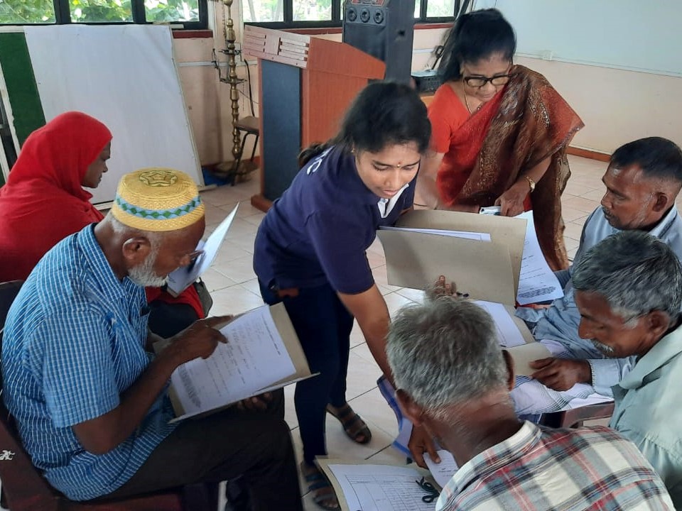 Discussion on the promotion of agriculture