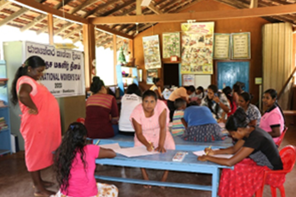 Women's Day celebration with tribal women